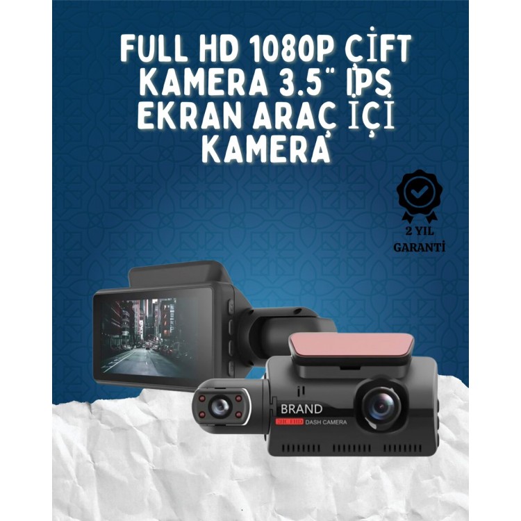 Couple Sighted Dashcam – 1080P In-Car Security with Night Visioncamera