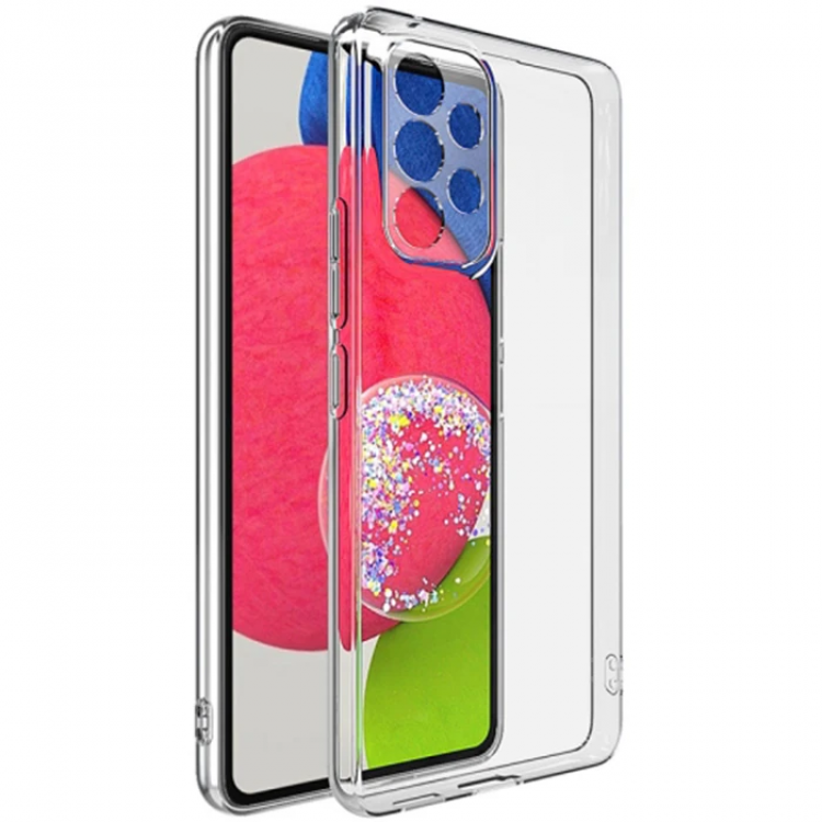 Ally SM Galaxy A53 5G Case Camera ProtectedUltra Thin Transparent Silicone Case-(5775)