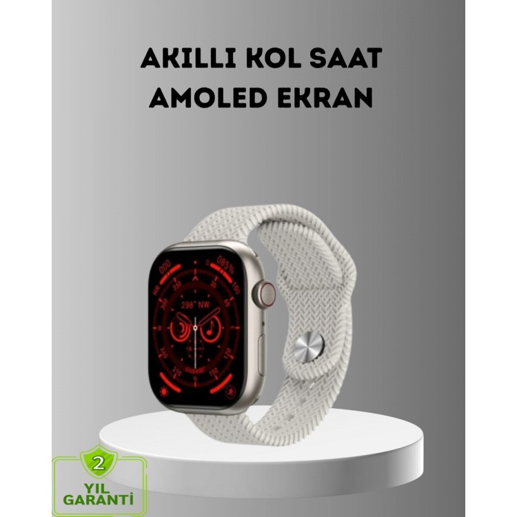 Bluetooth 5.2 Akıllı Saat Kablosuz Şarjlı Sesli Asistanlı 420 mAh Günlük Kullanım