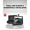Vehicle Camera 3 Full HD DVR 1080P NightSighted and G-Sensor