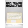 Touchpad Compatible Bluetooth Keyboard Slim Wireless Wifi QKlavye
