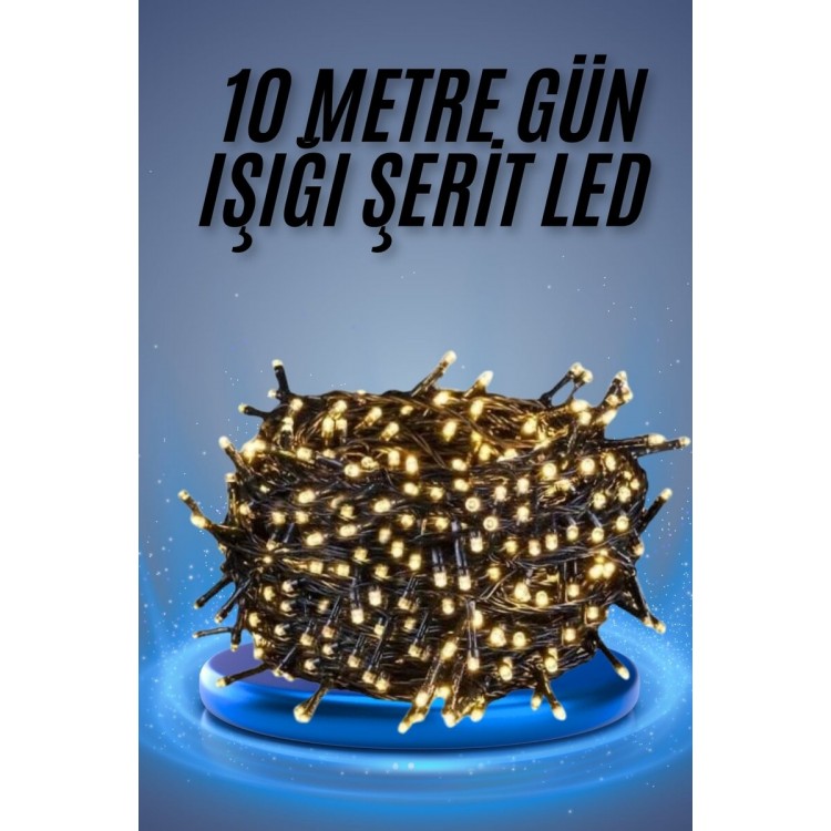Led Light Tree Ornament Decorative Lighting with Bulb 10Meter Daylight