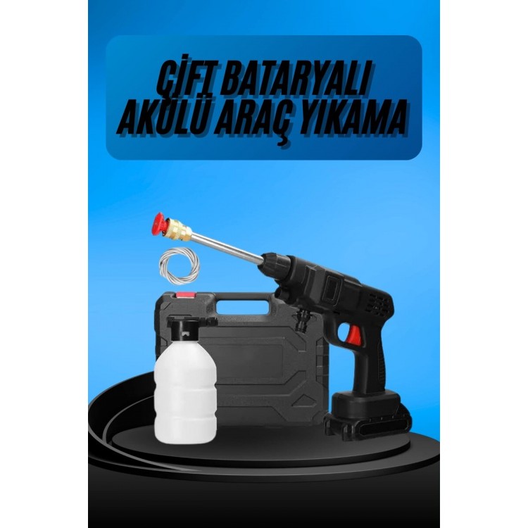 Battery Powered Car Wash High Pressure Car WashMachine Rechargeable
