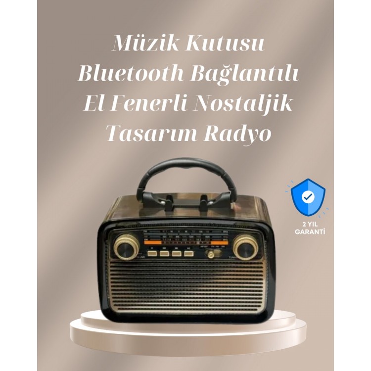 Portable Speaker with Bluetooth Connection – FM/AM Radiofeatured Charge Rechargeable Battery 1 kg