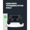 Kablosuz Titreşimli Oyun Kolu – PS4 Uyumlu Ergonomik Tasarım ve Uzun Pil Ömrü