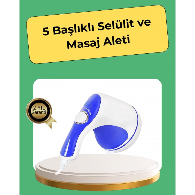 Selülit ve Sıkılaştırıcı Masaj Cihazı – Çok Fonksiyonlu