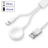 Ally 2in1 Apple Watch Charger - iPhone USB ChargerCable-(5775)