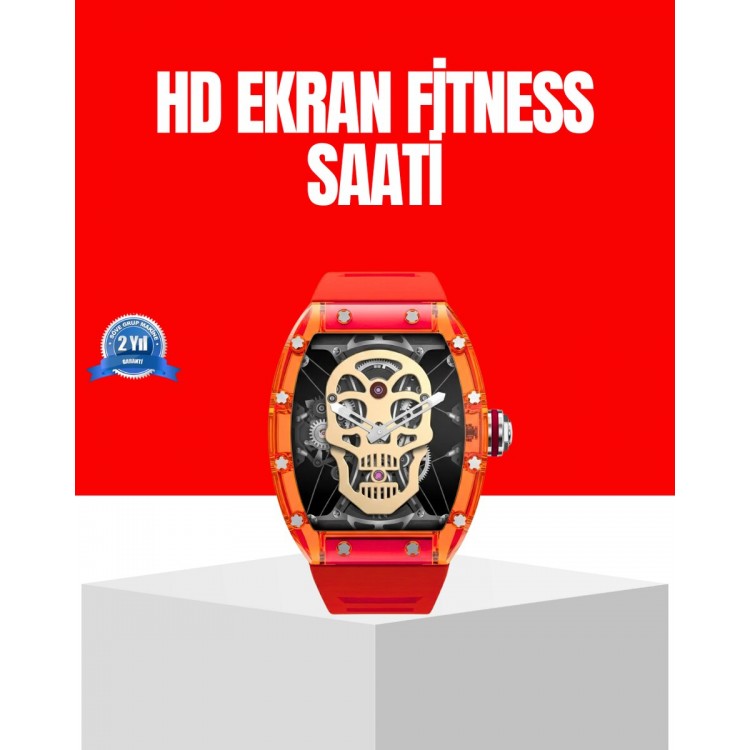 Manyetik Şarjlı Akıllı Saat iOS Android Uyumlu