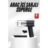 Mini vakumlu araç süpürgesi, kompakt ve şık tasarımıyla araç içi temizlik ihtiyaçlarını pratik şekilde karşılayan çok fonksiyonlu bir üründür. 120W güçlü motoru sayesinde 5500Pa vakum gücü üretir ve bu sayede araç içerisindeki toz, kırıntı, saç teli ve di