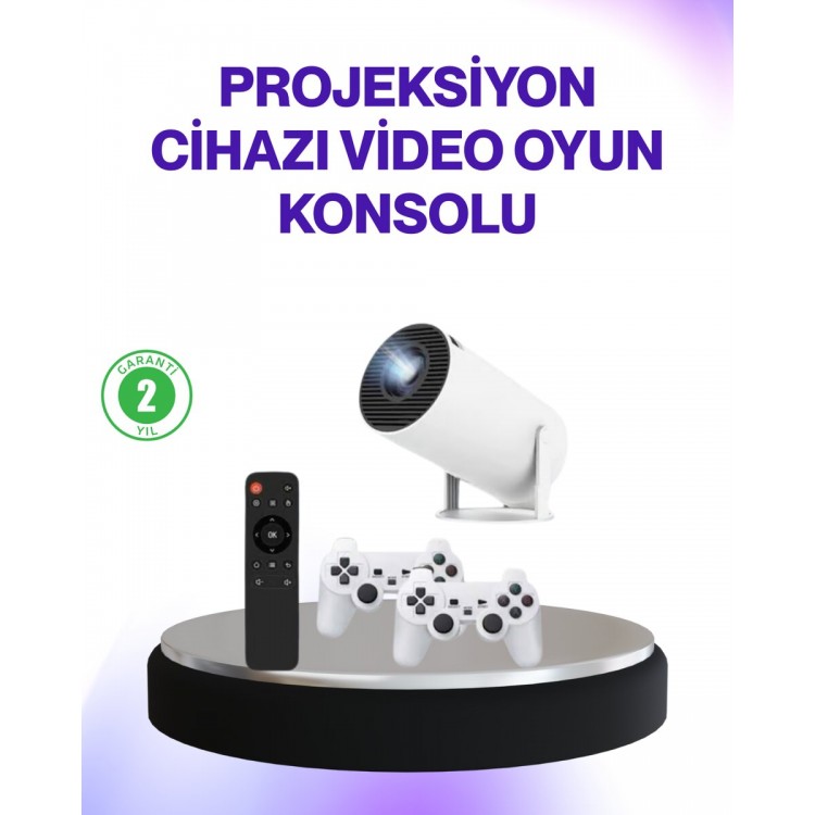 2.4G Wireless Supported Game and Movie ProjectionFor Home Use
