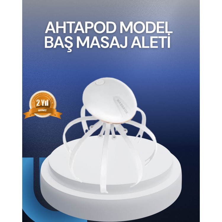 3 Kademeli Elektrikli Kafa Masaj Aleti Stres Giderici Ev Tipi Masaj