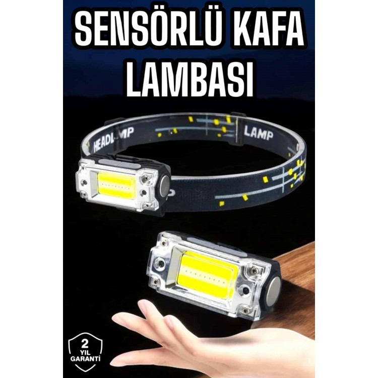Head Lamp Camping Lamp with Flashlight USB RechargeableFlexible Lamp
