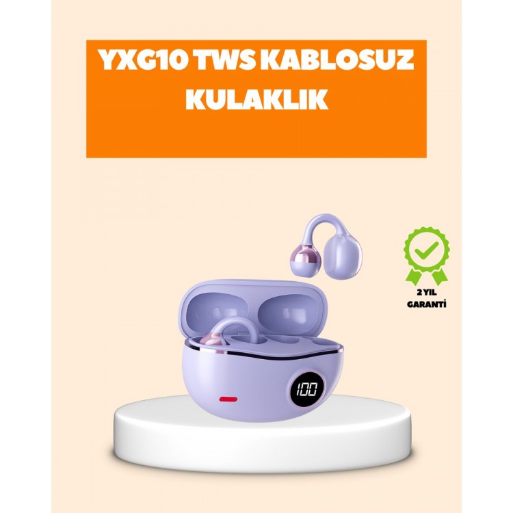 YXG10 Klipsli Açık Kulaklık – Spor İçin Uygun APTX Ses Ergonomik Yapı