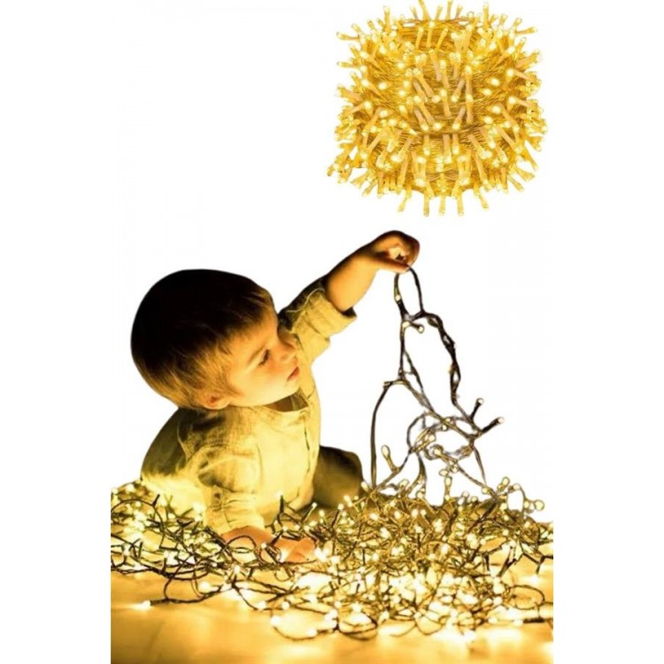 10 Meters Daylight Led Light Decorative Media with Plugillumination 3 Modes Led Strip Light
