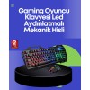 PG8018 LED Backlit Mechanical Keyboard Mouse – For Games+EDR Performans