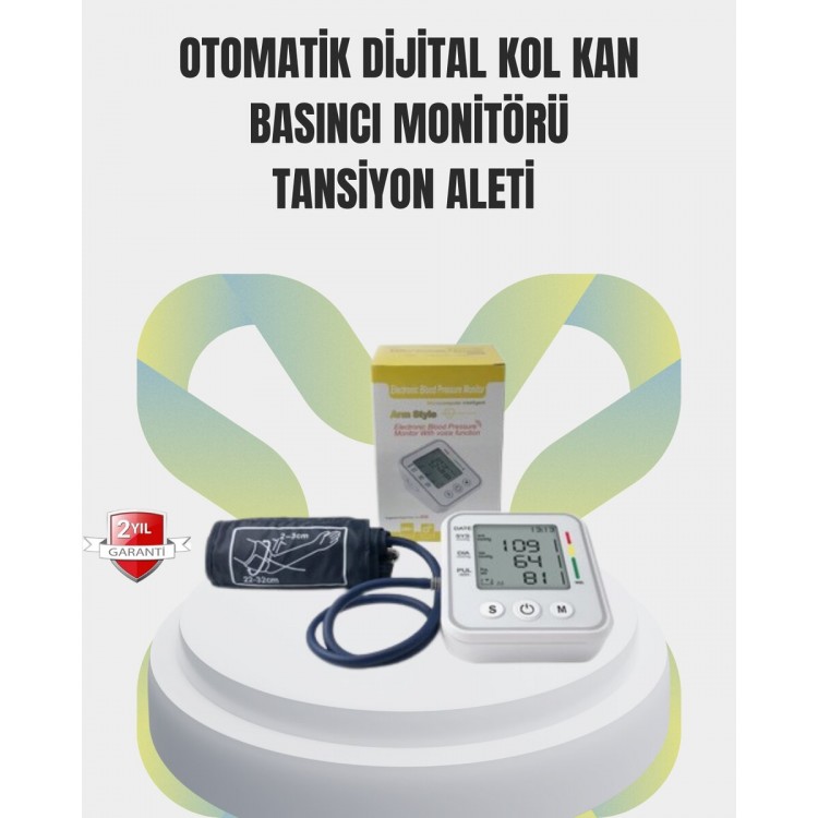 USB Compatible Blood Pressure Meter with 2 User Memory