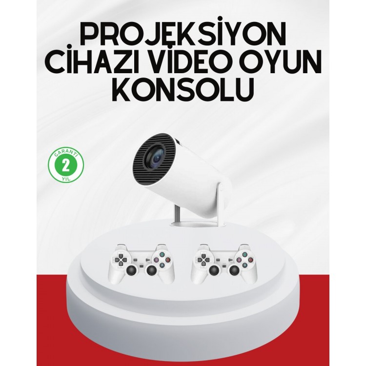 3D Oyun Destekli Kablosuz Ev Sinema Projeksiyon Cihazı