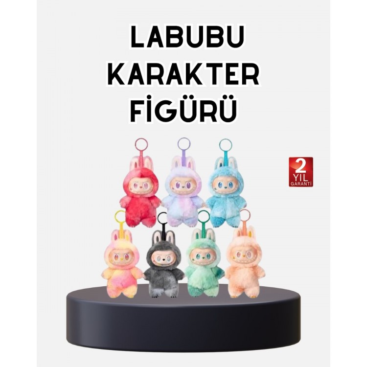 Labubu Koleksiyonluk Peluş Oyuncak – Yumuşak Kumaşlı Dekoratif Tasarım Hediyelik