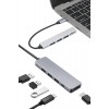 Macbook Pro/air Uyumlu USB Type-C 8 In 1 Hub Dönüştürücü Çevirici Çoklayıcı USB Hdmı Micro Sd 8 Girişli