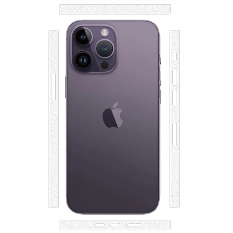 ALLY iPhone 14 Pro Hydrogel Ghost Side BottomTop Coating Protective Film-(5775)