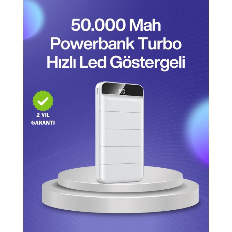 Powerful Powerbank That Can Charge 4 Devices at the Same Time50000mAh