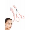 Comb Eyebrow Scissors and Razor Set Eyebrow TrimmingScissors Eyebrow Mustache Removal Tool