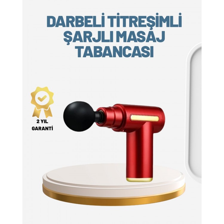 Elektrikli Masaj Tabancası Sessiz Çalışma ve Derin Doku Masajı