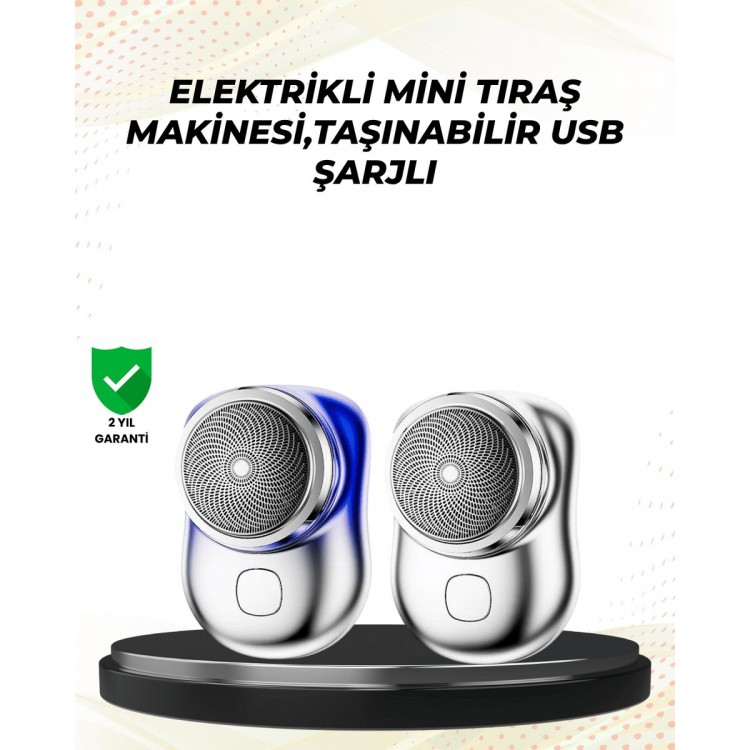 Tüm vücut bölgelerinde kullanılabilen küçük boy tıraş cihazı
