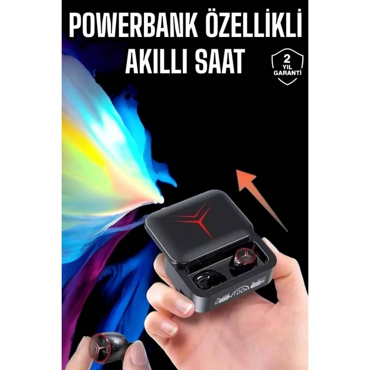 Headset with Powerbank, Multi-Connection with Bluetooth Connection