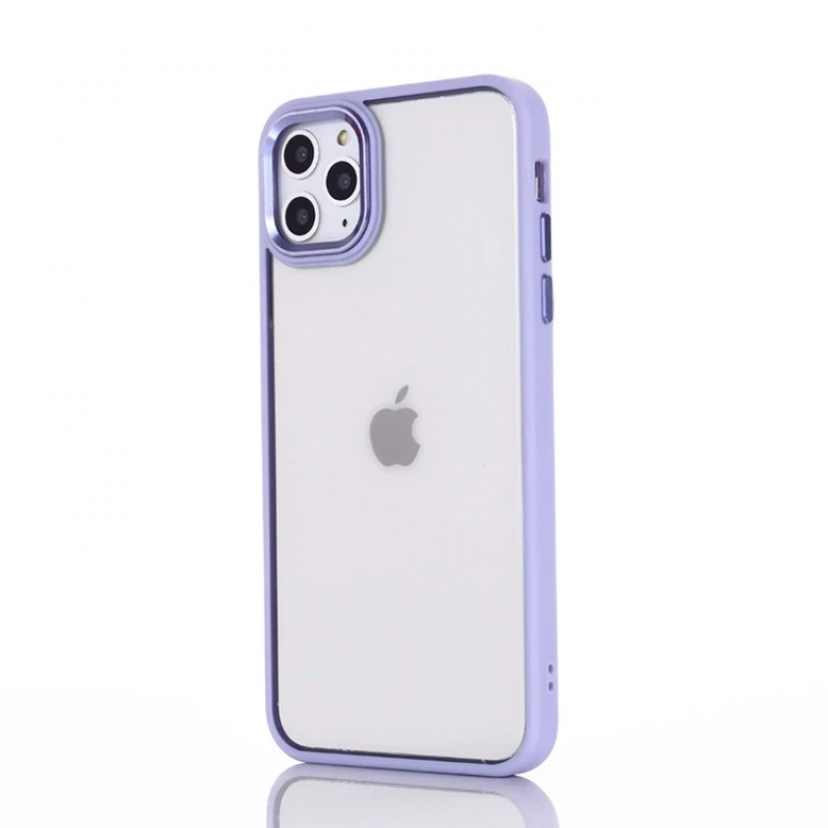 Ally iPhone 13 Pro 6.1inch Case GlossyColorful Framed Ultra Luxury TPU Silicone Case-(5775)