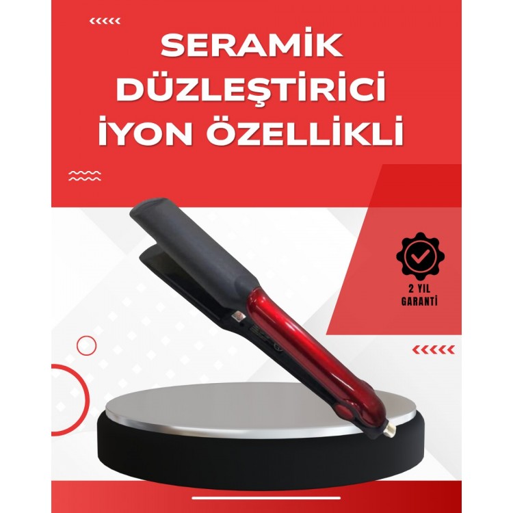 160°–220° Heat Adjustable Hair Straightener – Travel TypeLight Model