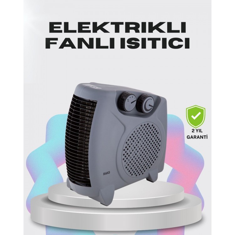 It's Functional Fan Heater Heating and Cold Air Blowingfeatured