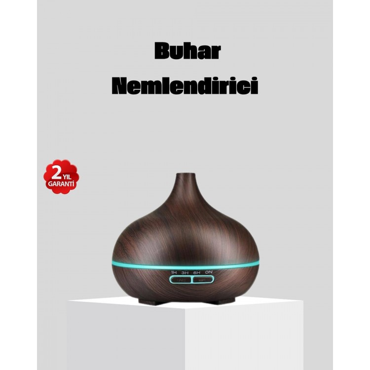 Ultrasonic Humidifier with 550 ml Large Water Tank andAromatherapy Diffuser