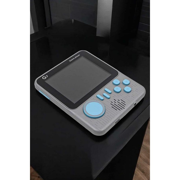 Mini Atari El Atarisi 3.5 inç Ekran Çift Konsol 666 Adet Retro Oyun Gameboy El Atarisi
