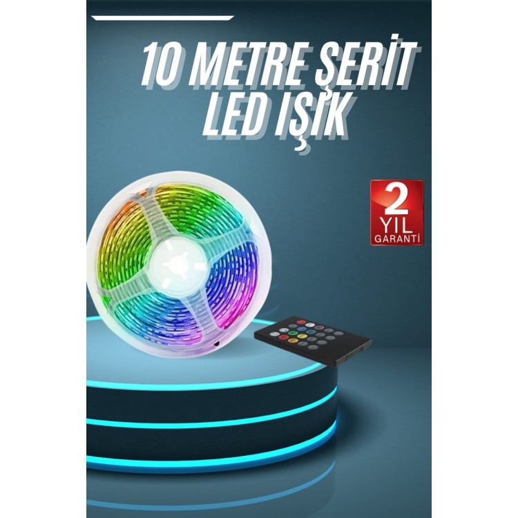 10M Strip Led Indoor Color Rgb StripLED Controlled