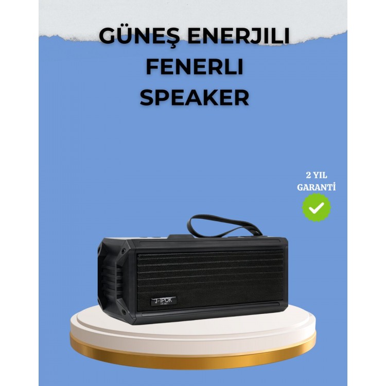 Kablosuz J-IPOX P520 Bluetooth Hoparlör Uzun Pil Ömrü ve Mikrofon