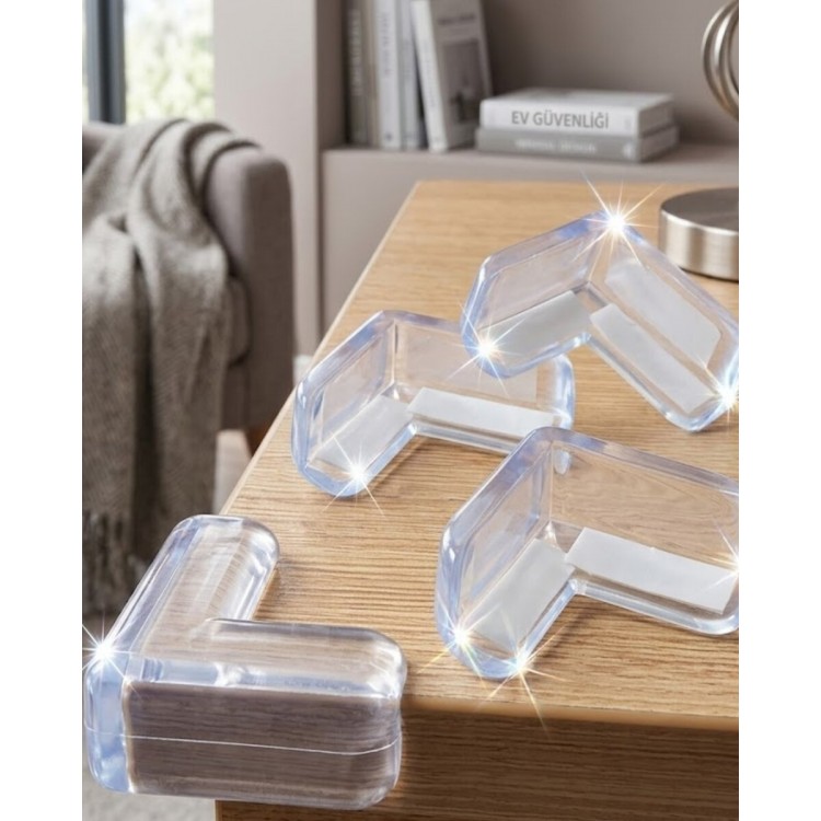 Transparent Corner Protector Set of 4 Child SafetyTable Corner Apparatus