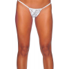White Lace Thong TM1165