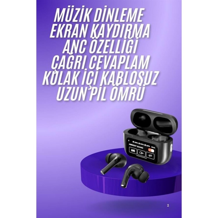 Wireless with 2nd Generation Pro Screen and Voice CallingBluetooth Headset