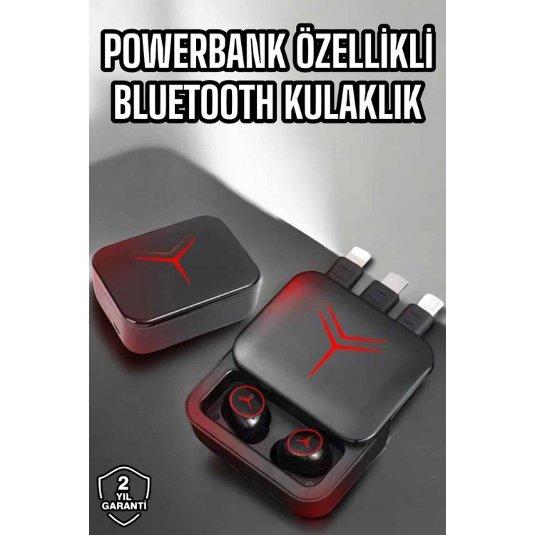 Bluetooth Headset Powerbank Feature High Sound Quality TWSisn't