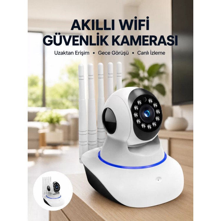 Güvenlik Kamerası Antenli Gece Görüşlü Sensörlü Harekete Duyarlı Yeni Nesil