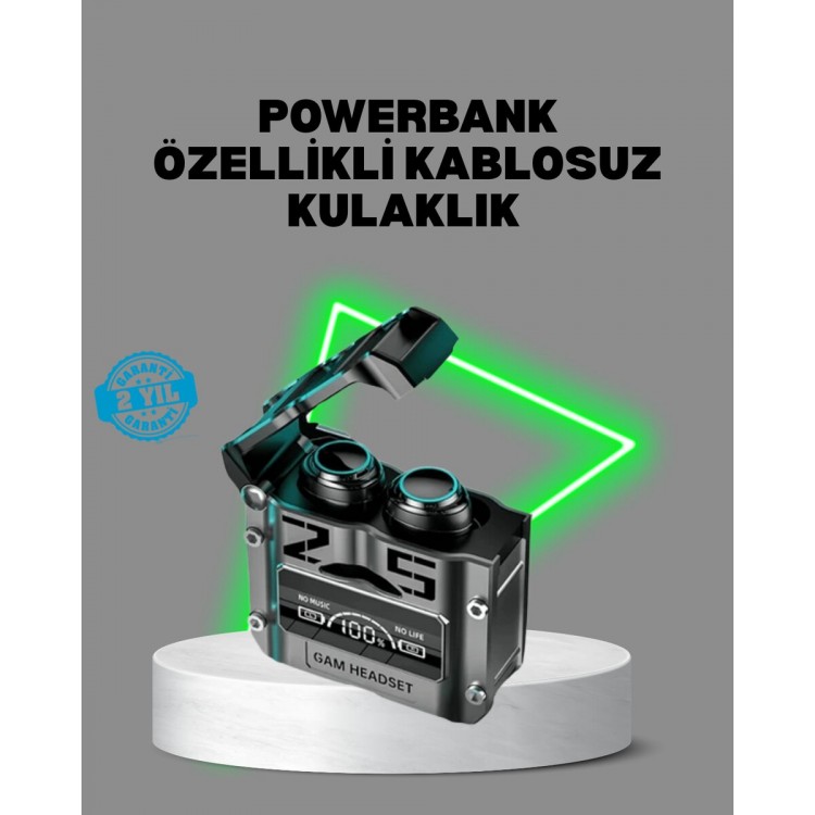 Bluetooth Kulaklık Kablosuz ANC Gürültü Önleyici Stereo Ses
