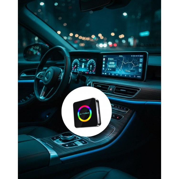 Wireless Android Auto CarPlay Supported Car Multimedia Adapter