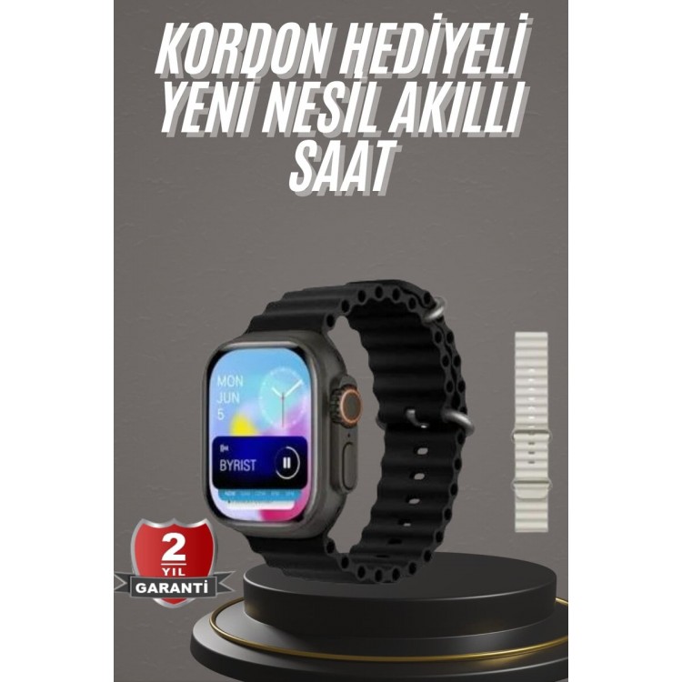2025 Model Smart Watch Double Strap Ios AndAndroid Call Answering Voice Assistant