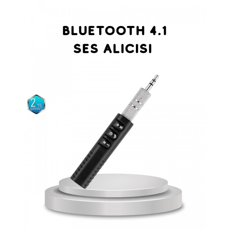 Mini Bluetooth Audio Receiver Wireless with 3.5mm InputMusic 3*AA
