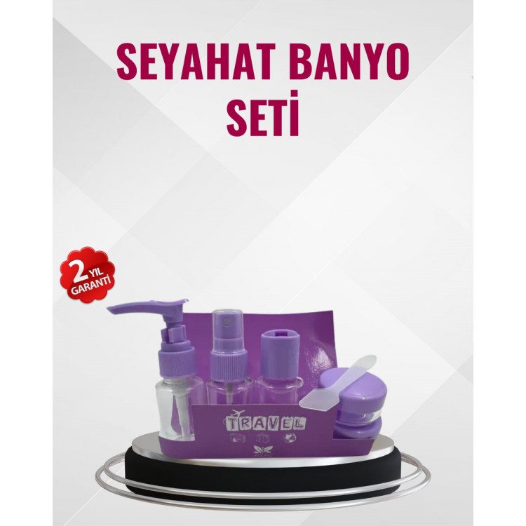 Travel Size Bath Set 5 Mini Bottles andCream Box with Bag