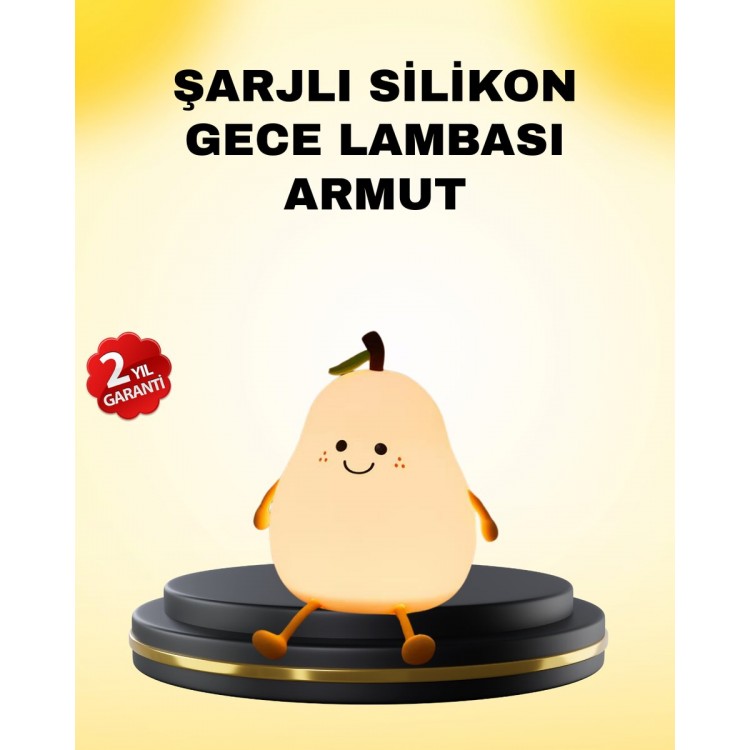 Dekoratif Armut LED Lamba Renk Ayarlı Şarj Edilebilir