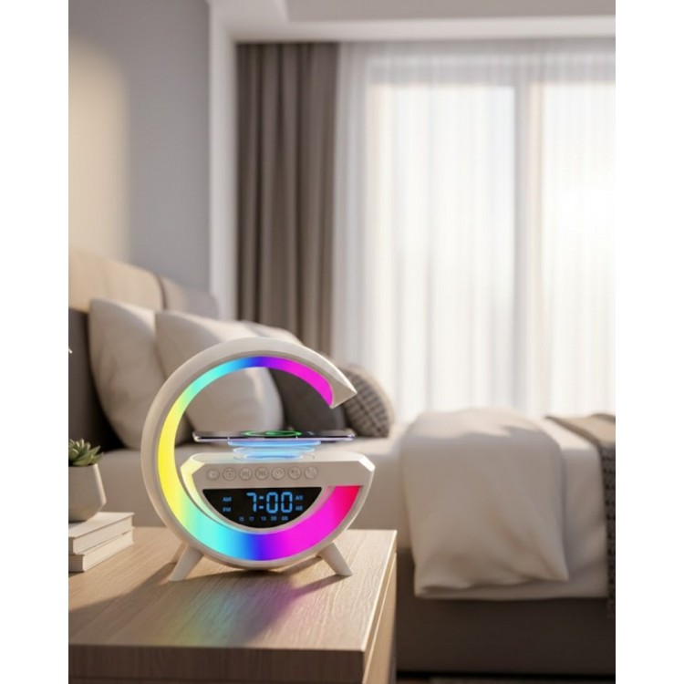 Kablosuz Bluetooth Hoparlör RGB Aydınlatmalı Çoklu Medya Destekli