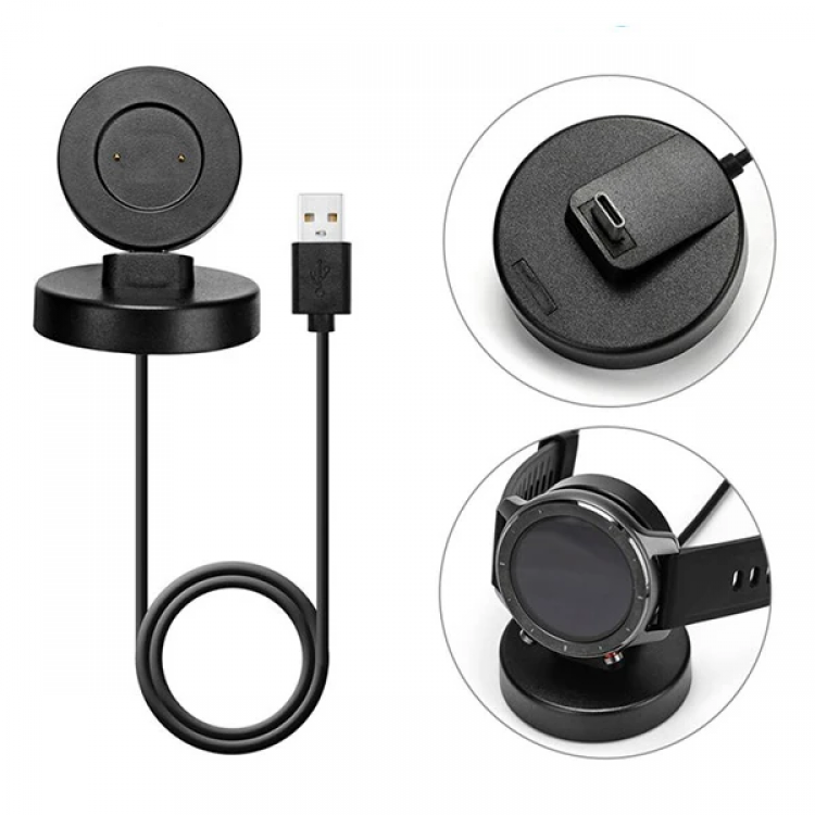 Huawei Watch GT/ GT2 / 2E /Magic / Dream Akıllı Saat Şarj Kablosu Stand-(5775)