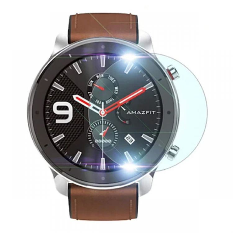 Amazfit GTR 47mm Tempered Glass Screen Protector-(5775)